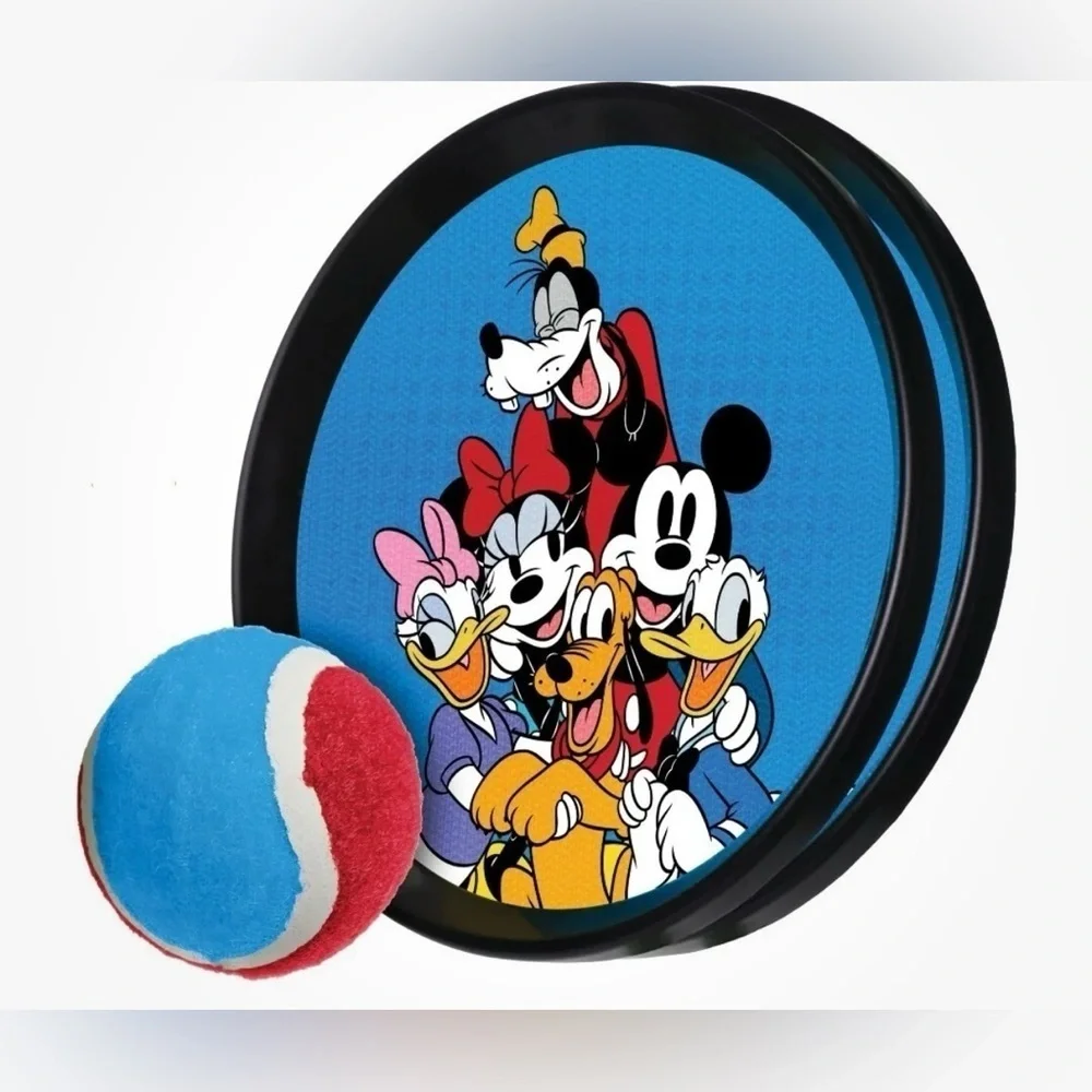 Disney Mickey and Friends Toss & Catch Game - Blue and Red